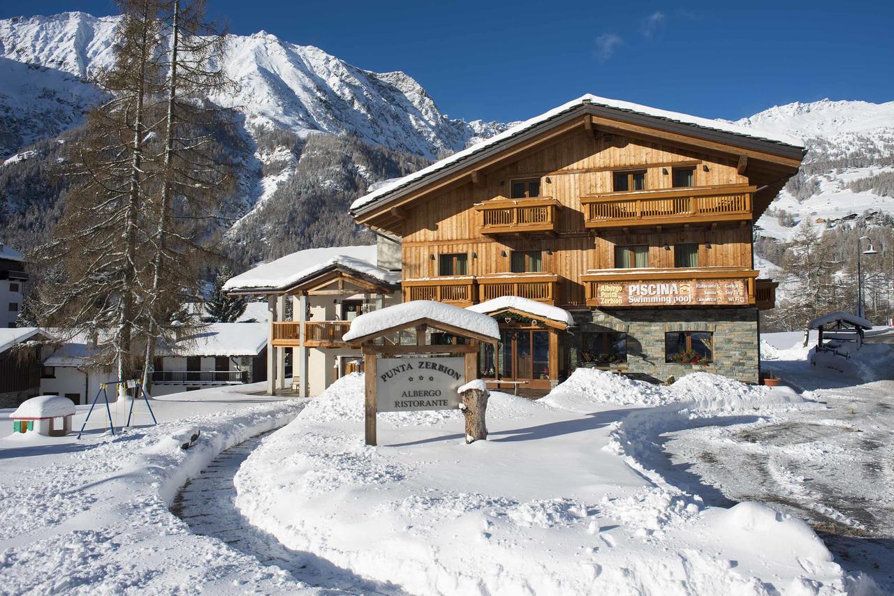 Albergo Punta Zerbion Champoluc Esterno foto