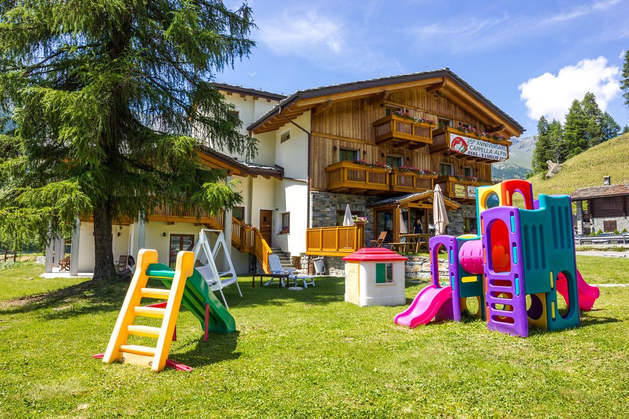 Albergo Punta Zerbion Champoluc Esterno foto